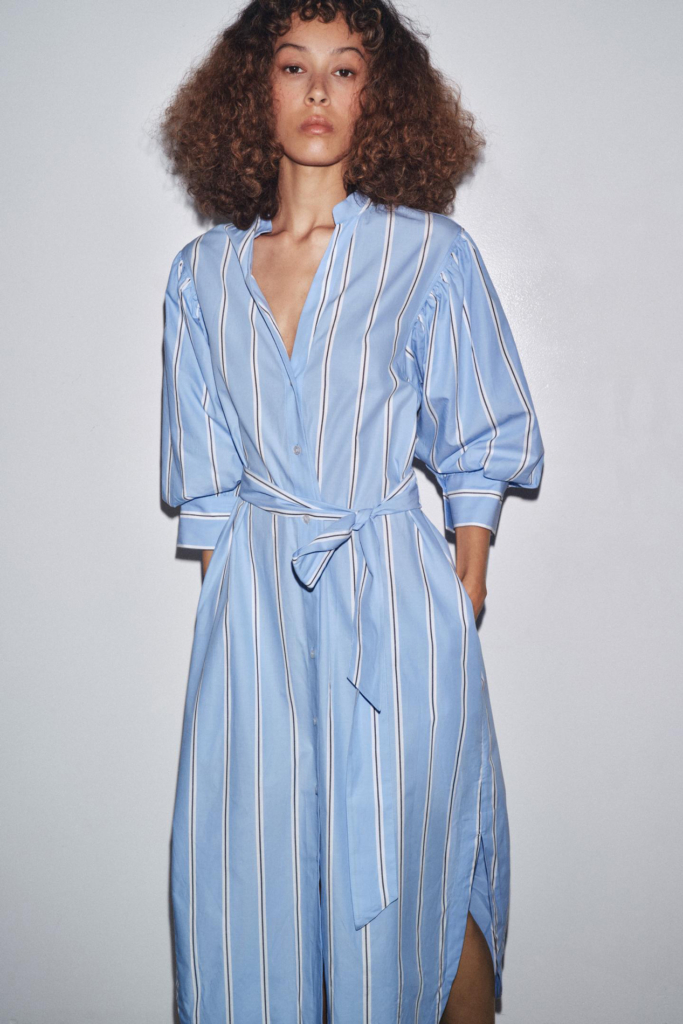 ZARA CSÍKOS RUHA ÖVVEL ZW KOLLEKCIÓ