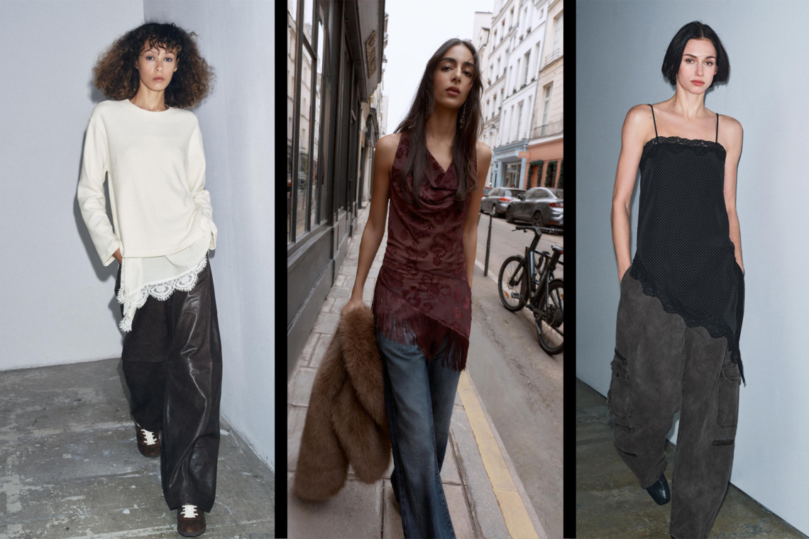 A Zara ikonikus aszimmetrikus topja: téli styling ötletek a trendhez