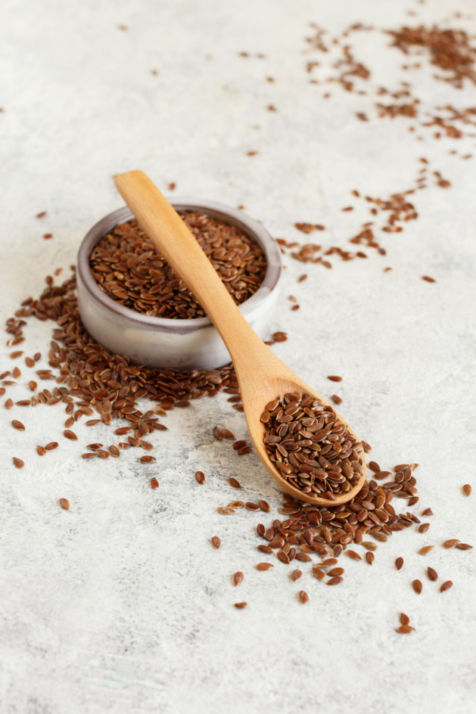 Lenmag egy tálkában