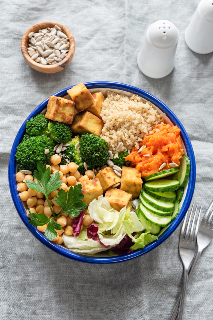 Színes buddha bowl
