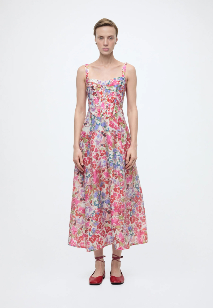 Bardot
LILAH CORSET MIDI DRESS