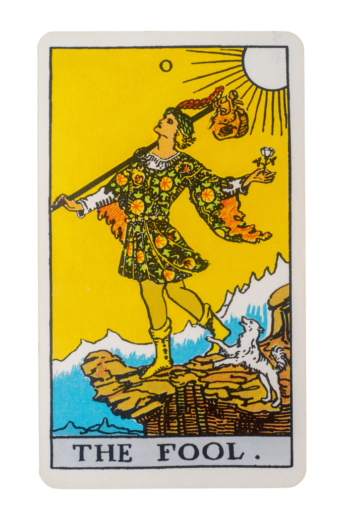Tarot lap: A Bolond