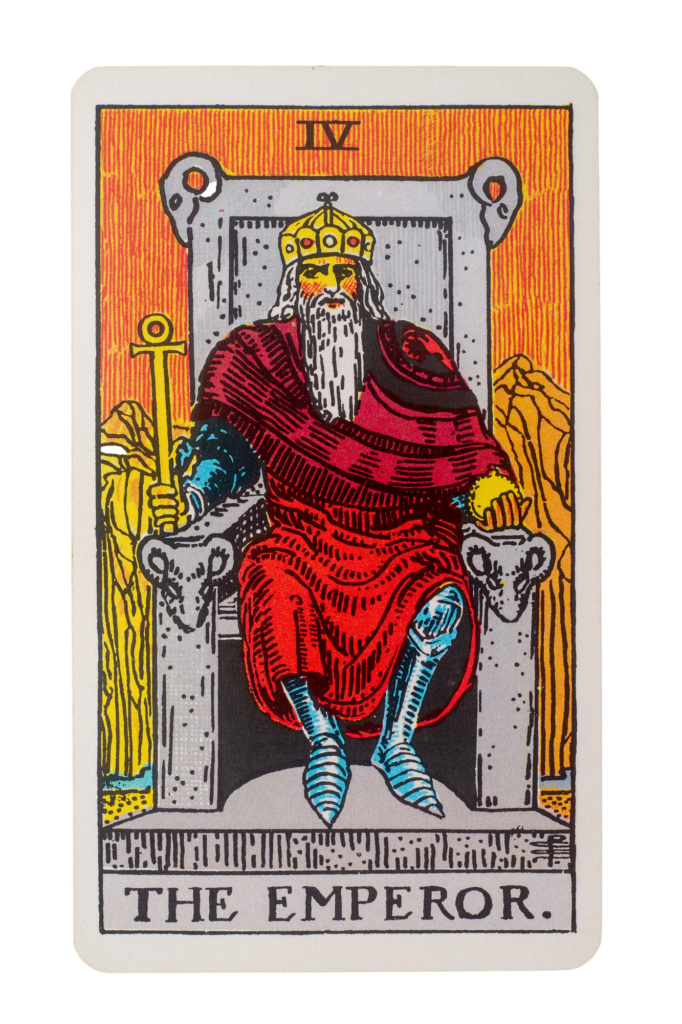 Tarot lap: A Császár