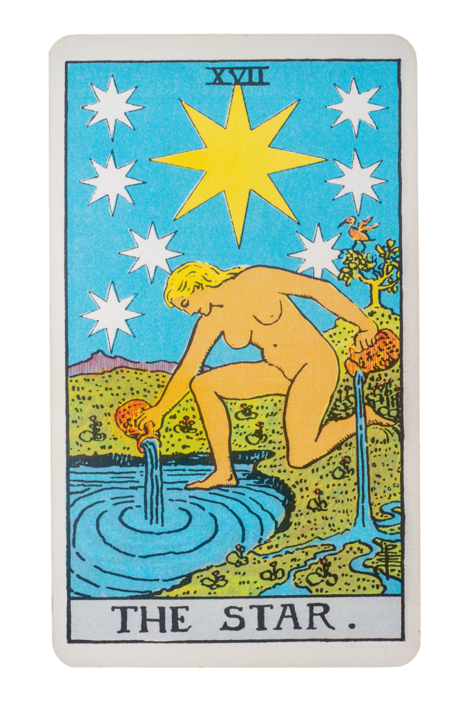 Tarot lap: A Csillag