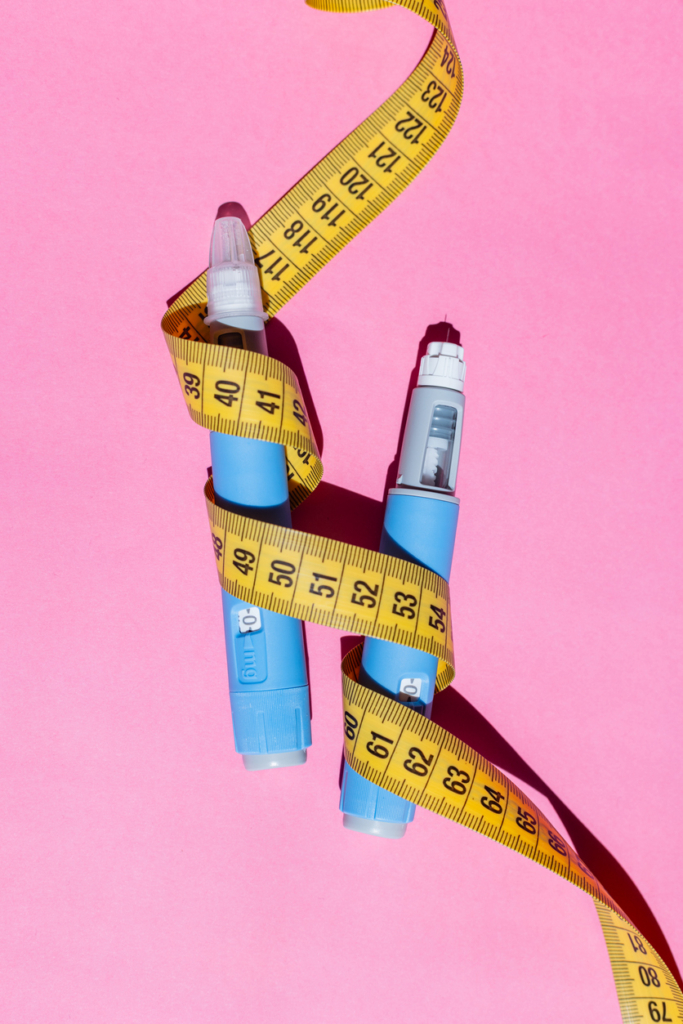 GLP 1 injekció és egy mérőszalag