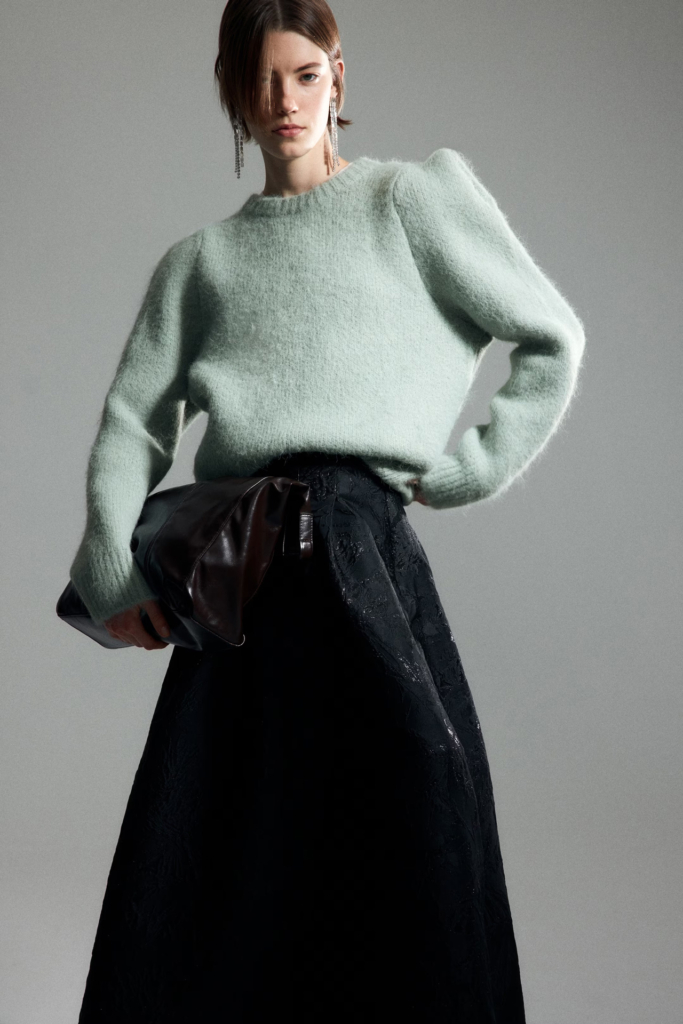 H&M Jacquard kötésű pulóver