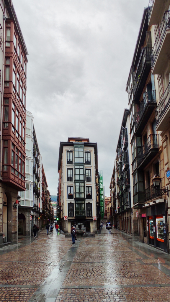 Bilbao óvárosi utca