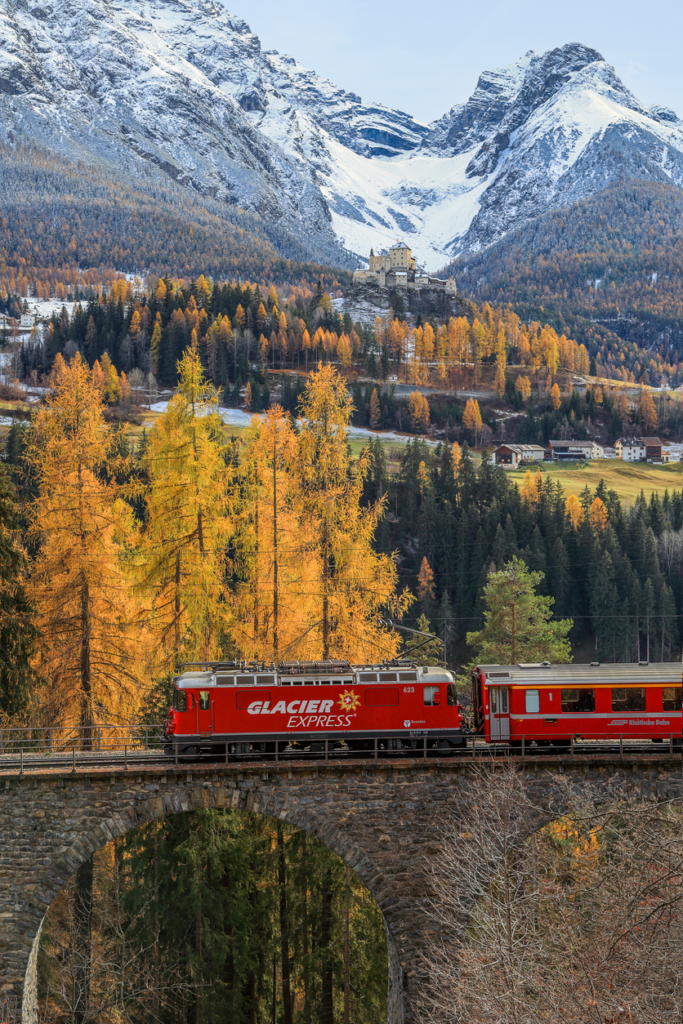A híres Glacier Express