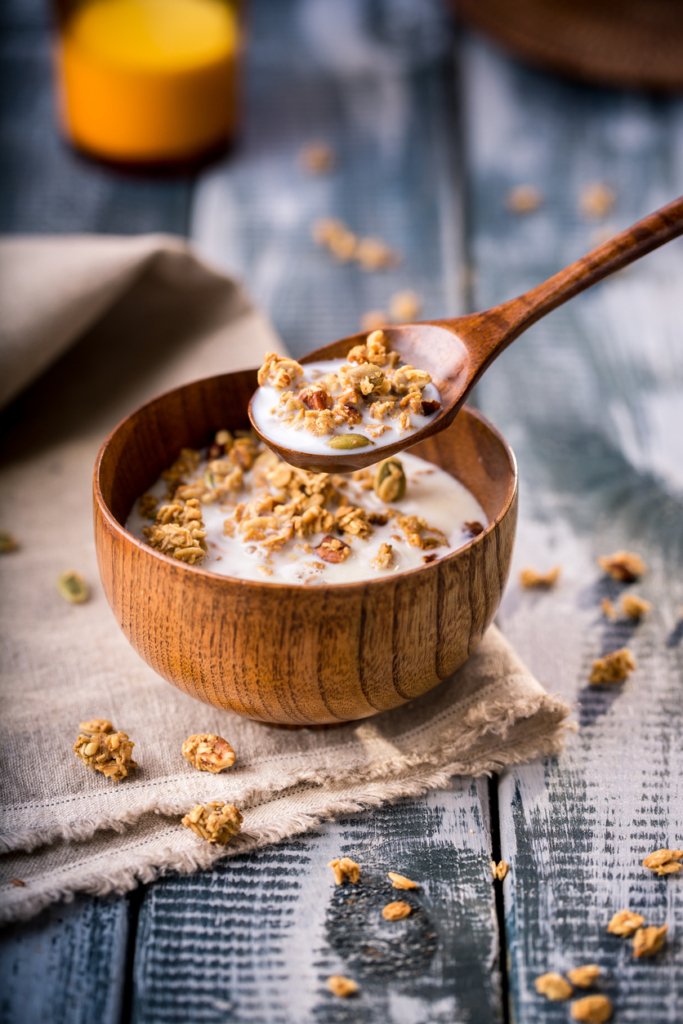 Avena para el desayuno