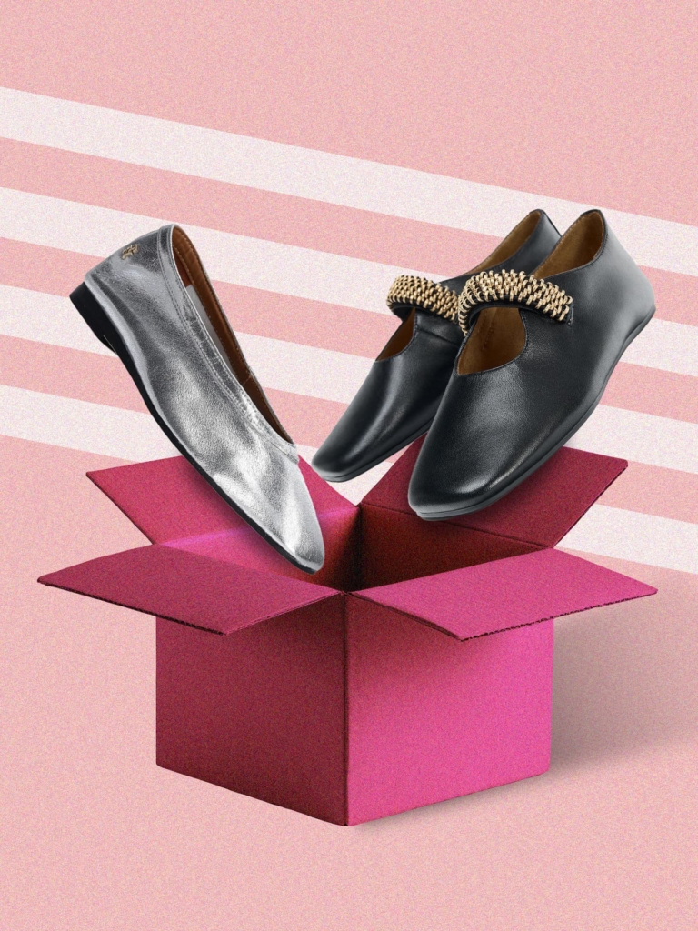 Többet takaró balettcipő