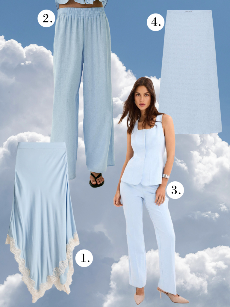 Világoskék nadrágok