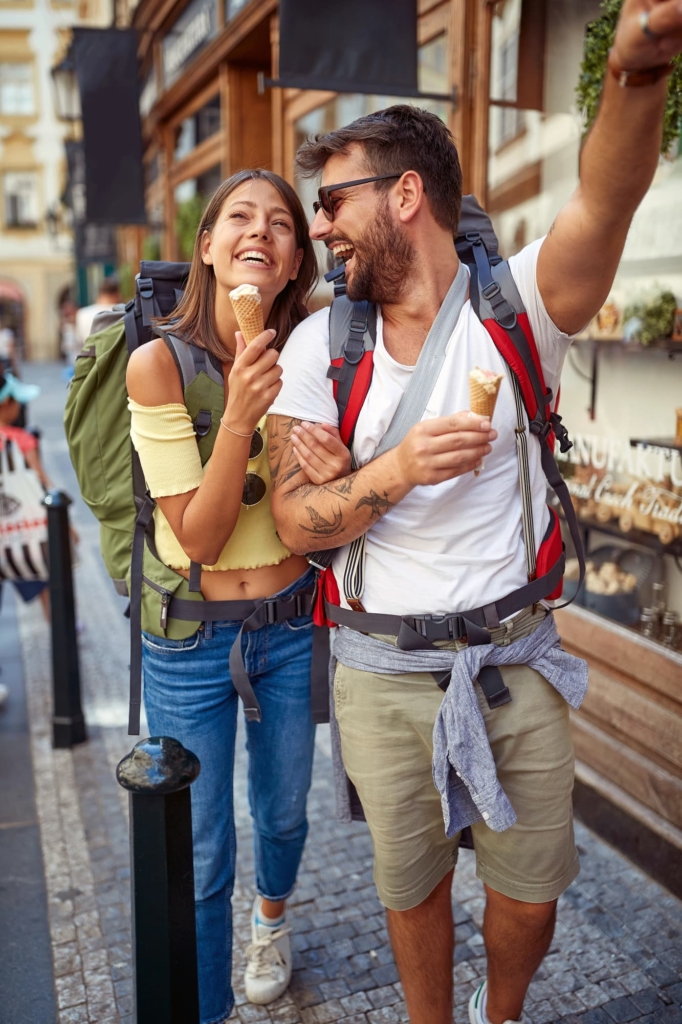 Turista pár