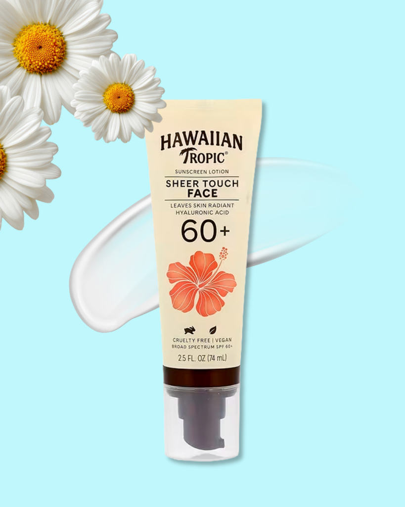 Hawaiian Tropic Sheer Touch Face Sunscreen Lotion SPF 60+