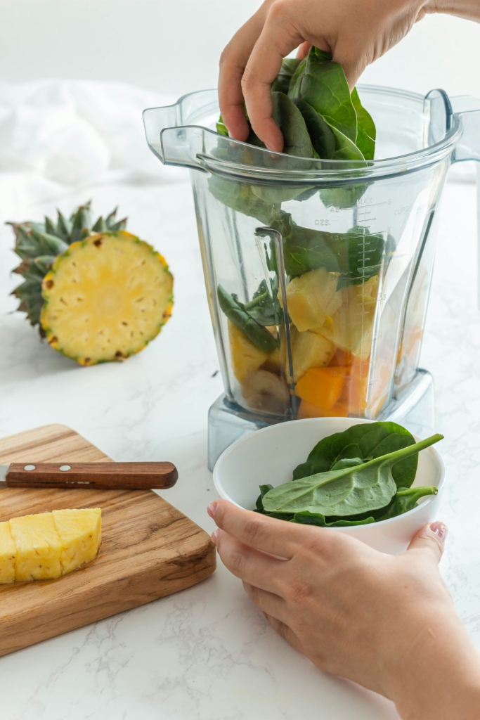 Smoothie készítés