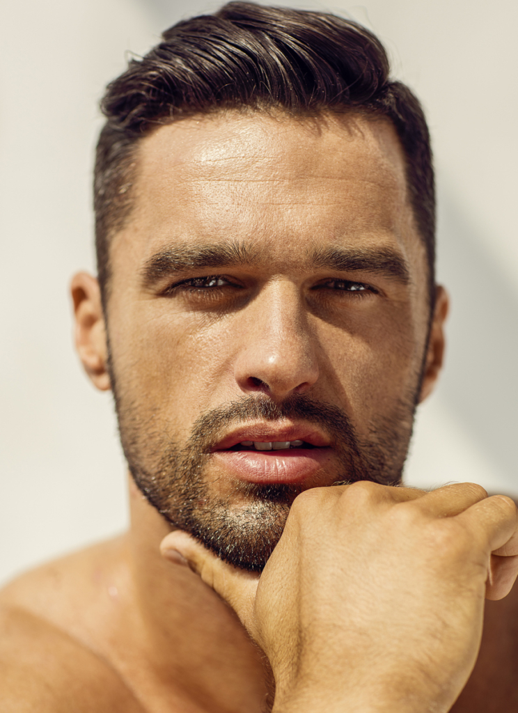 Hombre atractivo, retrato