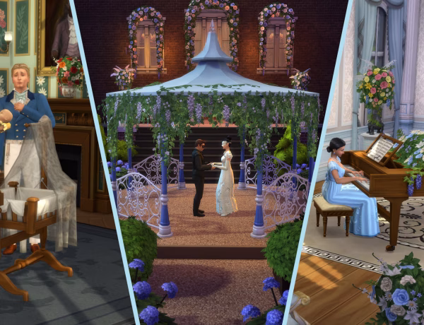 A Bridgerton világa beköltözött a The Sims 4-be: itt az év legromantikusabb gaming együttműködése