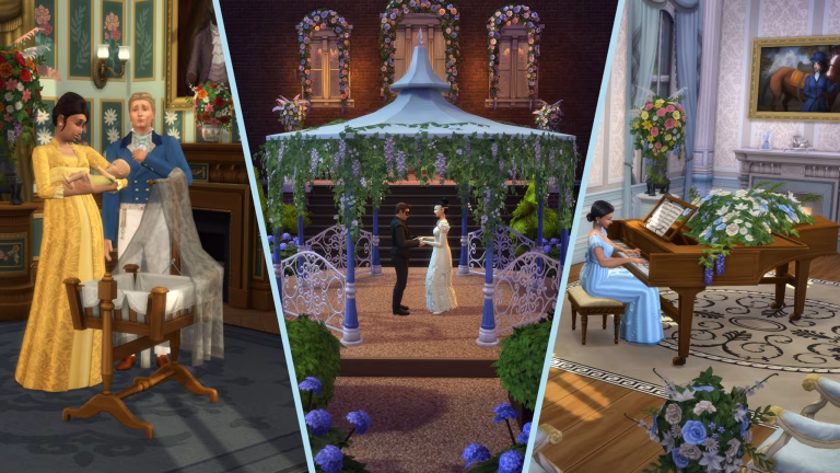 A Bridgerton világa beköltözött a The Sims 4-be: itt az év legromantikusabb gaming együttműködése