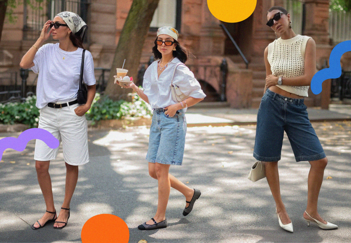 Így viseld a hosszú sortokat idén nyáron – 10 stílusos outfit, amit egy az egyben lemásolhatsz