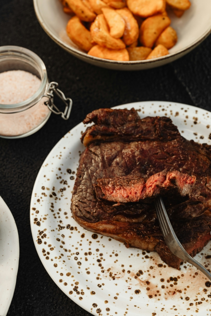 Steak és krumpli