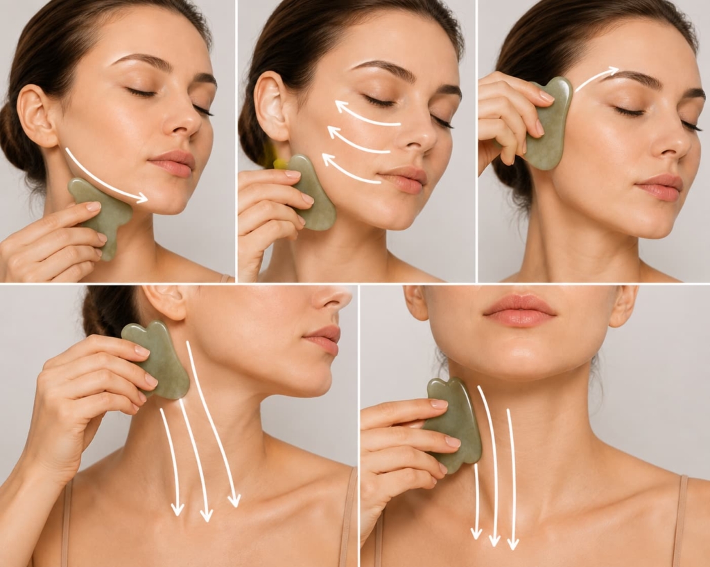 Gua Sha használati sorrendje