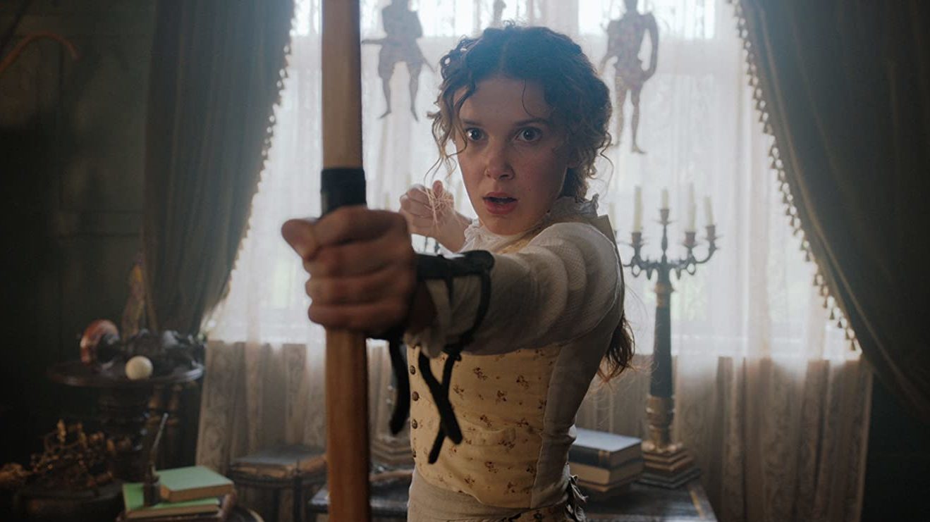 Millie Bobby Brown Enola Holmes-ként a Netflix sorozatában