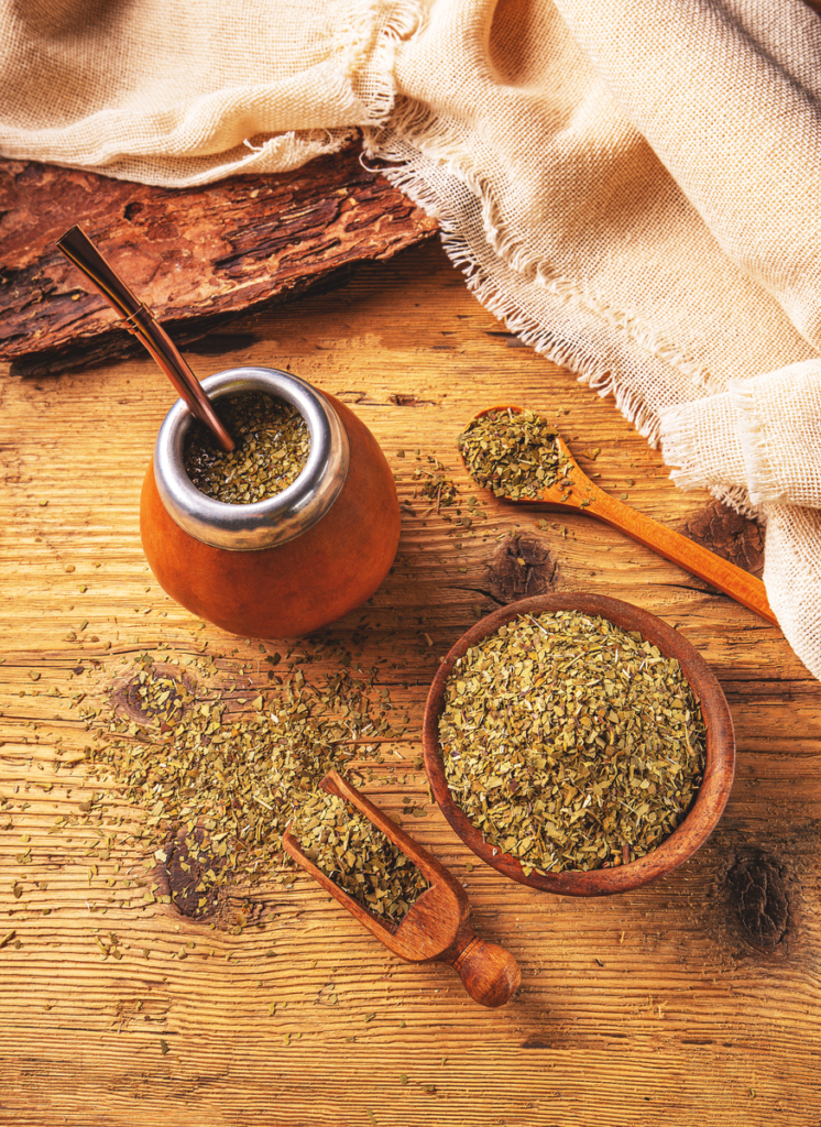 Yerba mate tea
