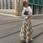 A nagyis szoknya és a magassarkú balerinacipő – a kombináció, ami idén ősszel mindent visz
