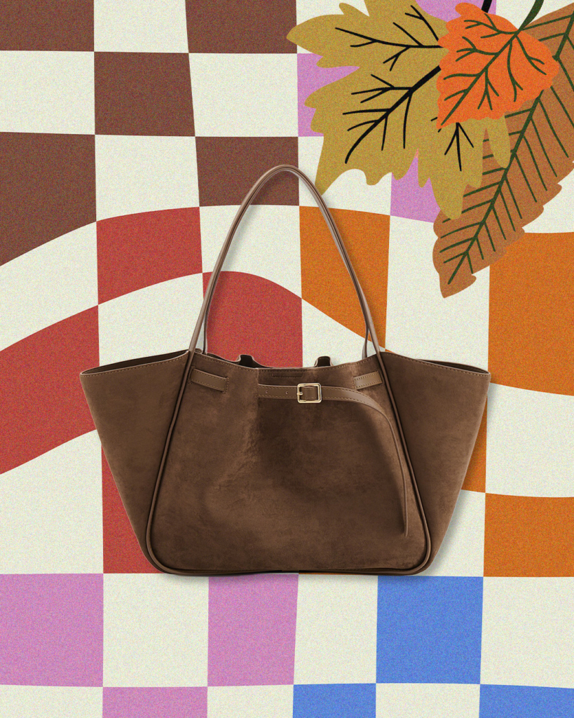 Csatos shopper táska
