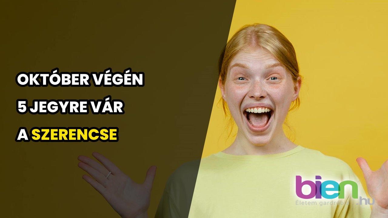 5 csillagjegy, akire október végén rámosolyog a szerencse