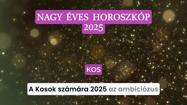 Nagy éves horoszkóp 2025: így alakul az éved személyes és munkahelyi fronton