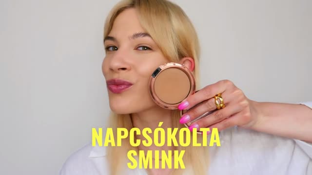 Napcsókolta smink, a forró estékre