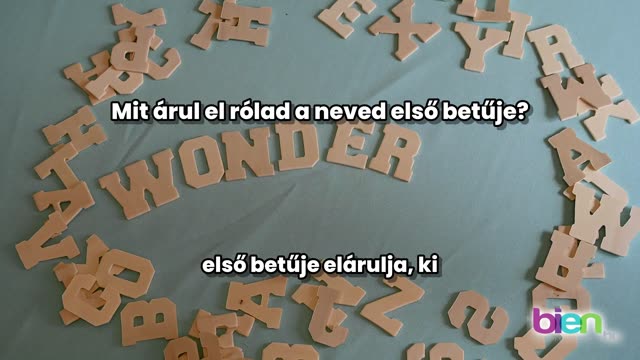 Ezt árulja el rólad a neved első betűje a numerológia szerint